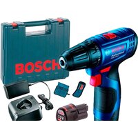 Bosch GSR 120-LI Professional 06019G8002 (с 2-мя АКБ, кейс, оснастка) Image #1