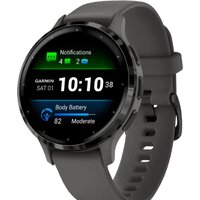 Garmin Venu 3S (серая галька, с силиконовым ремешком)