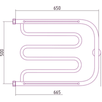 Сунержа Лира 500х650 +2 полки Image #2