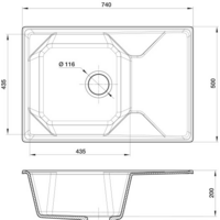 GranFest GF-U-740L (топаз) Image #3