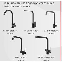 ARFEKA AF 450*505 Black PVD Nano Image #17