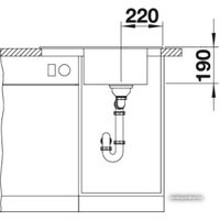 Blanco Elon 45 S (антрацит) [520989] Image #4