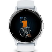 Garmin Venu 3 (белый, с силиконовым ремешком) Image #3