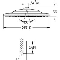 Grohe Rainshower Smartconnect 310 26641000 Image #7