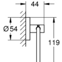 Grohe Essentials 40689001 (хром) Image #2