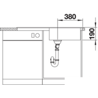 Blanco Sity XL 6 S (антрацит/лимон) 525052 Image #4