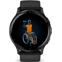 Garmin Venu 3 (черный, с силиконовым ремешком) Image #5