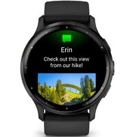Garmin Venu 3 (черный, с силиконовым ремешком) Image #3