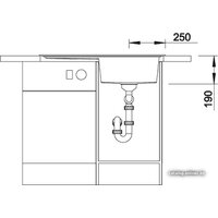 Blanco Zenar 45 S (антрацит, левая) [519261] Image #4