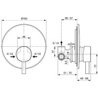 Ideal Standard Ceraline A6940AA Image #2