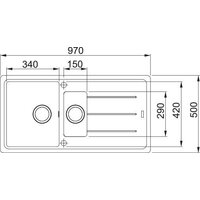 Franke Basis BFG 651-97 114.0676.277 (матовый черный) Image #3