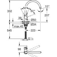 Grohe BauClassic 31234001 Image #3