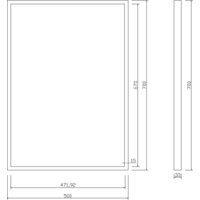 Roxen Зеркало Sigma 510210-50B 50x70 Image #11