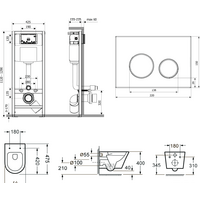 Lavinia Boho Biore Compacto Rimless 7 в 1 87040096 (черное стекло) Image #2