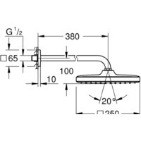 Grohe Tempesta 250 Cube 26682000 Image #5