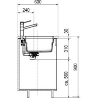 Franke Kubus 2 KNG 110-52 125.0528.609 (сахара) Image #4