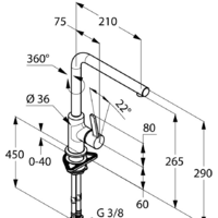 Kludi L-ine S 408030575 Image #3