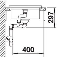 Blanco Adon XL 6 S 525347 (антрацит) Image #4