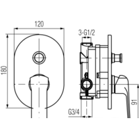 Valvex Aurora Rose Gold 2445270 Image #2