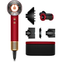 Dyson HD16 Supersonic Nural Straight+Wavy (с переходником на евровилку, красный бархат/золотой)
