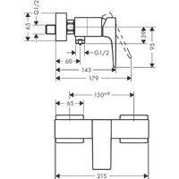 Hansgrohe Metropol 32560670 (черный матовый) Image #2