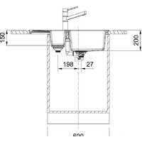 Franke Sirius 2.0 S2D 651-78 Tectonite 143.0628.385 (белый) Image #3