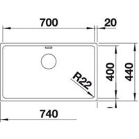 Blanco Andano 700-U (без клапана-автомата) [518614] Image #2