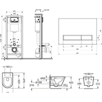 Lavinia Boho Biore Compacto Rimless 7 в 1 87040094 (черное стекло) Image #2