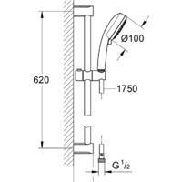 Grohe Tempesta Cosmopolitan 100 27787002 Image #2
