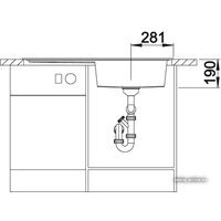 Blanco Zenar XL 6 S (жасмин, левая) [519286] Image #4