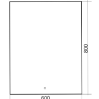 Silver Mirrors Зеркало Aquarelle Алмина 60x80 ФР-1541 Image #3