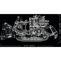 LEGO Technic 42131 Бульдозер Cat D11 на пульте управления Image #8