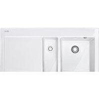 Franke Mythos MTK 651-100 (белый, чаша справа)