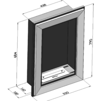 SimpleFire Frame 550 (нержавеющая сталь) Image #4