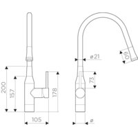 Omoikiri Yatomi-BN-R 4994248 Image #2