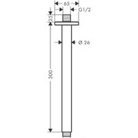 Hansgrohe Vernis Shape 26407670 (черный матовый) Image #2