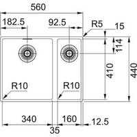 Franke Sirius SID 160-34-16 125.0331.037 (черный карбон) Image #3