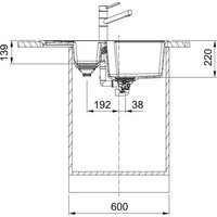 Franke Urban UBG 651-78 114.0697.748 (матовый черный) Image #3