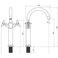 Deante Temisto Nero BQT N25D Image #5