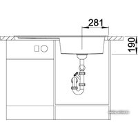 Blanco Zenar XL 6 S (жемчужный, левая) [520621] Image #2
