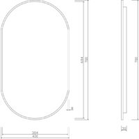 Roxen Зеркало Grown 510200-70GM 40x70 Image #12