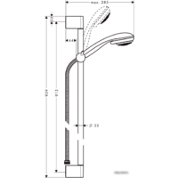 Hansgrohe Crometta 85 (27762000) Image #2