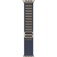 Apple Watch Ultra 2 LTE 49 мм (титановый корпус, титановый/синий, текстильный ремешок размера S) Image #3