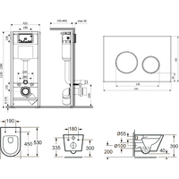 Lavinia Boho Relfix Biore Rimless 7 в 1 87050188 (черный пластик) Image #2