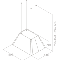 Elica Ikona Light WH/F/60 PRF0165083 Image #5