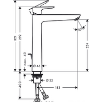 Hansgrohe Talis E 71716670 (черный матовый) Image #4