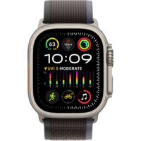 Apple Watch Ultra 2 LTE 49 мм (титановый корпус, титановый/черно-синий, нейлоновый ремешок размера M/L) Image #2