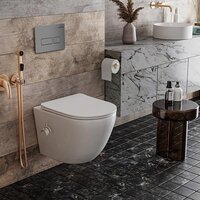 Roxen Antares Bidet в комплекте с инсталляцией StounFix Dual Fresh 6 в 1 959767 (кнопка: хром матовый) Image #10