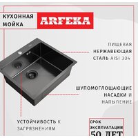 ARFEKA AF 500*505 Black PVD Nano Image #7