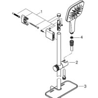 Grohe Vitalio SmartActive 130 Cube 26596000 Image #3